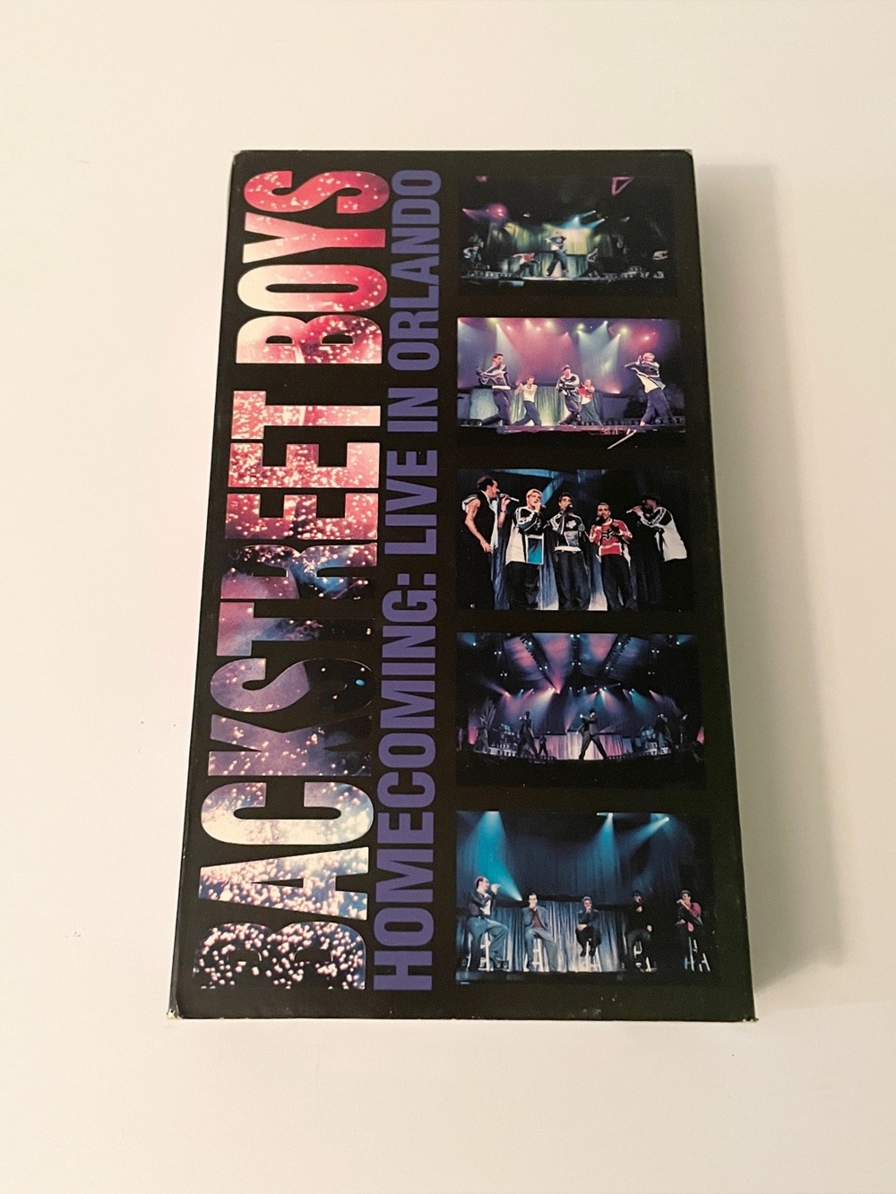 Vintage Backstreet Boys Homecoming: Live in Orlando VHS Tape 1999